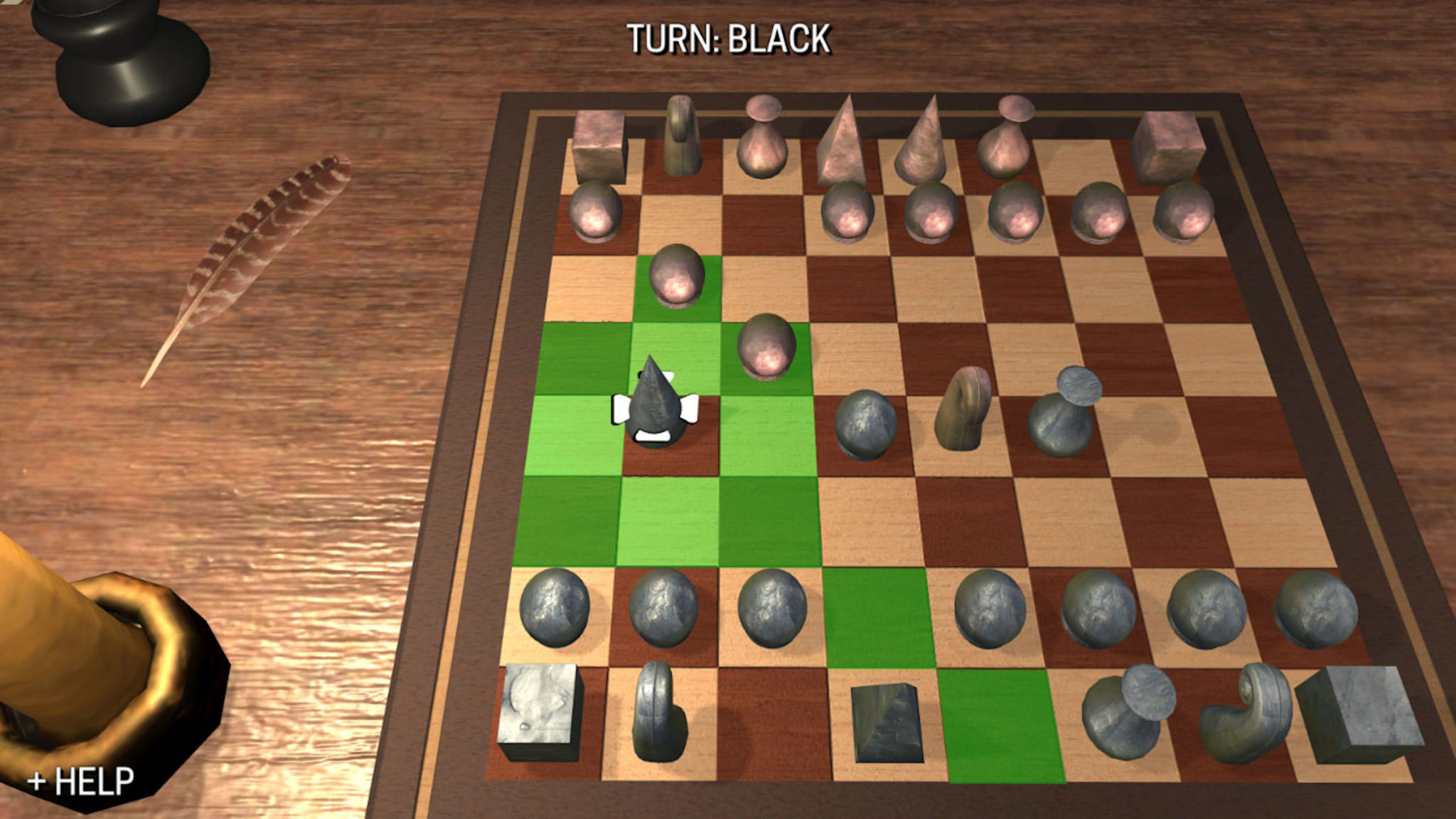 Chess (PS4) Review Apawning Finger Guns
