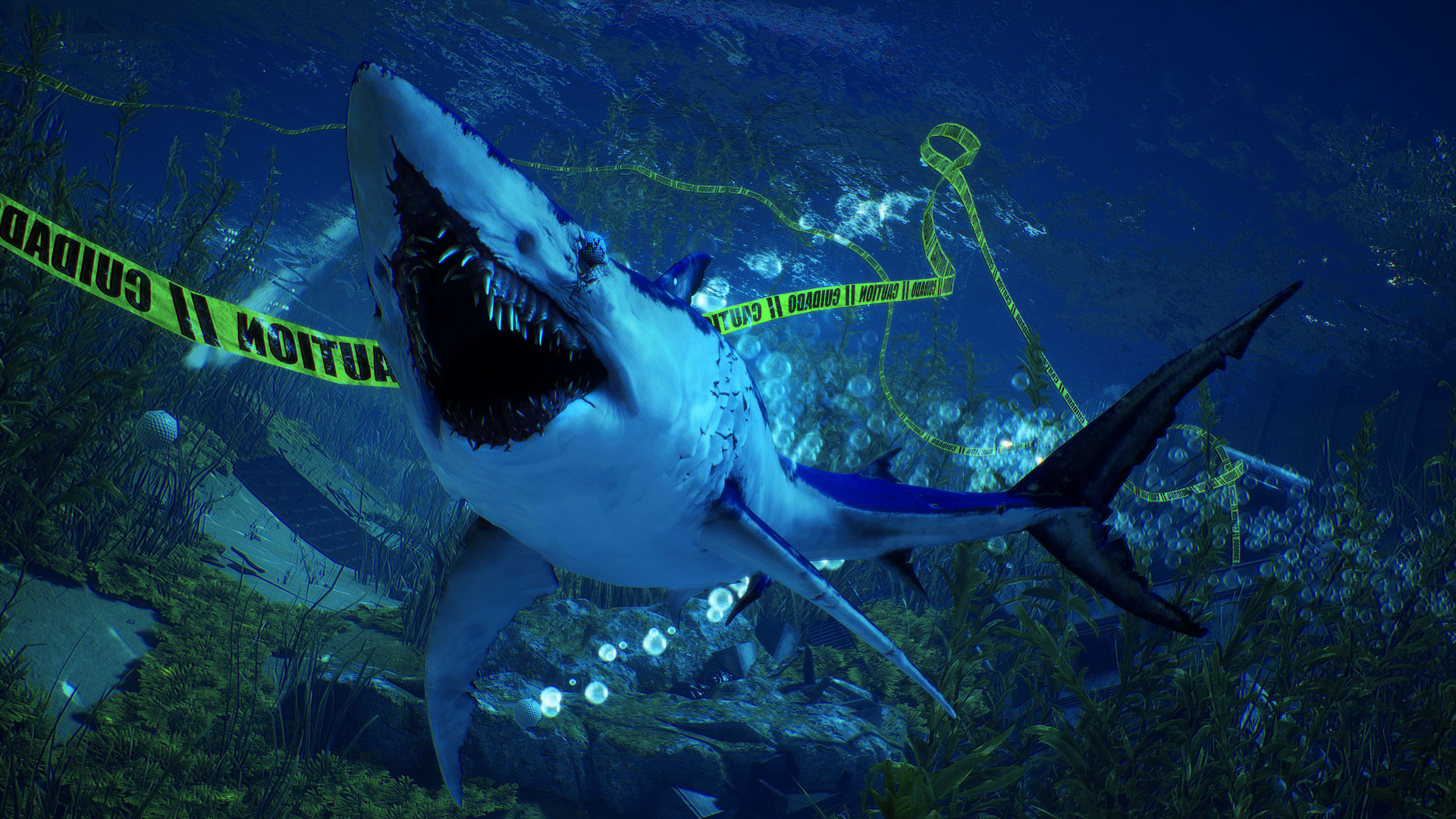 Jaws Unleashed in New Images from Video Game 'Maneater,' Where You