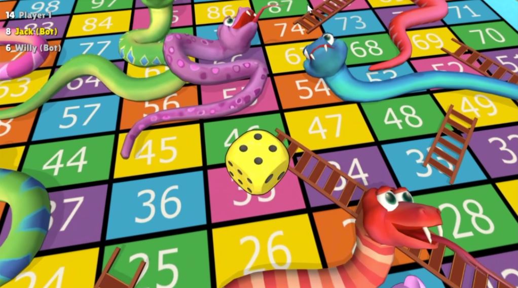 Snakes and Ladders (PS4) Review – A Classic Goes Digital - Finger Guns