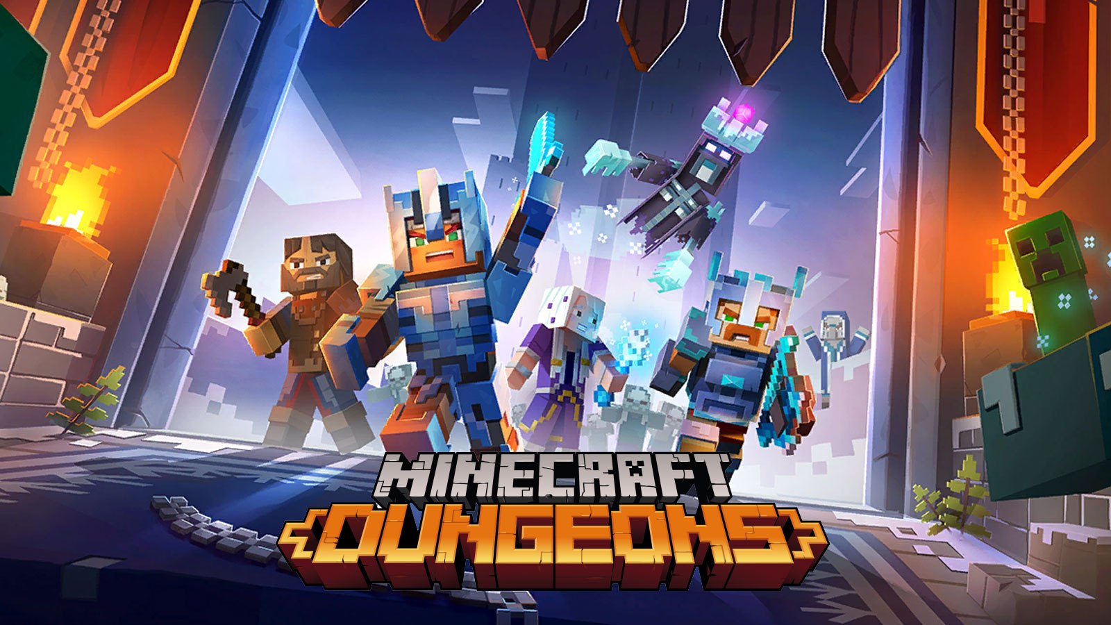 Minecraft Dungeons (PS4) Review – Enter the Fungeon - Finger Guns