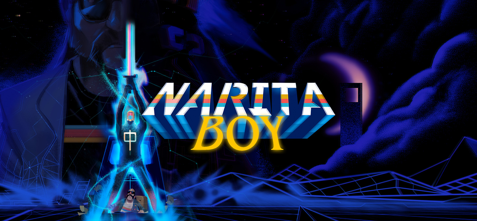 Narita Boy Review (PS4) - //: Beyond The Source Code - Finger Guns