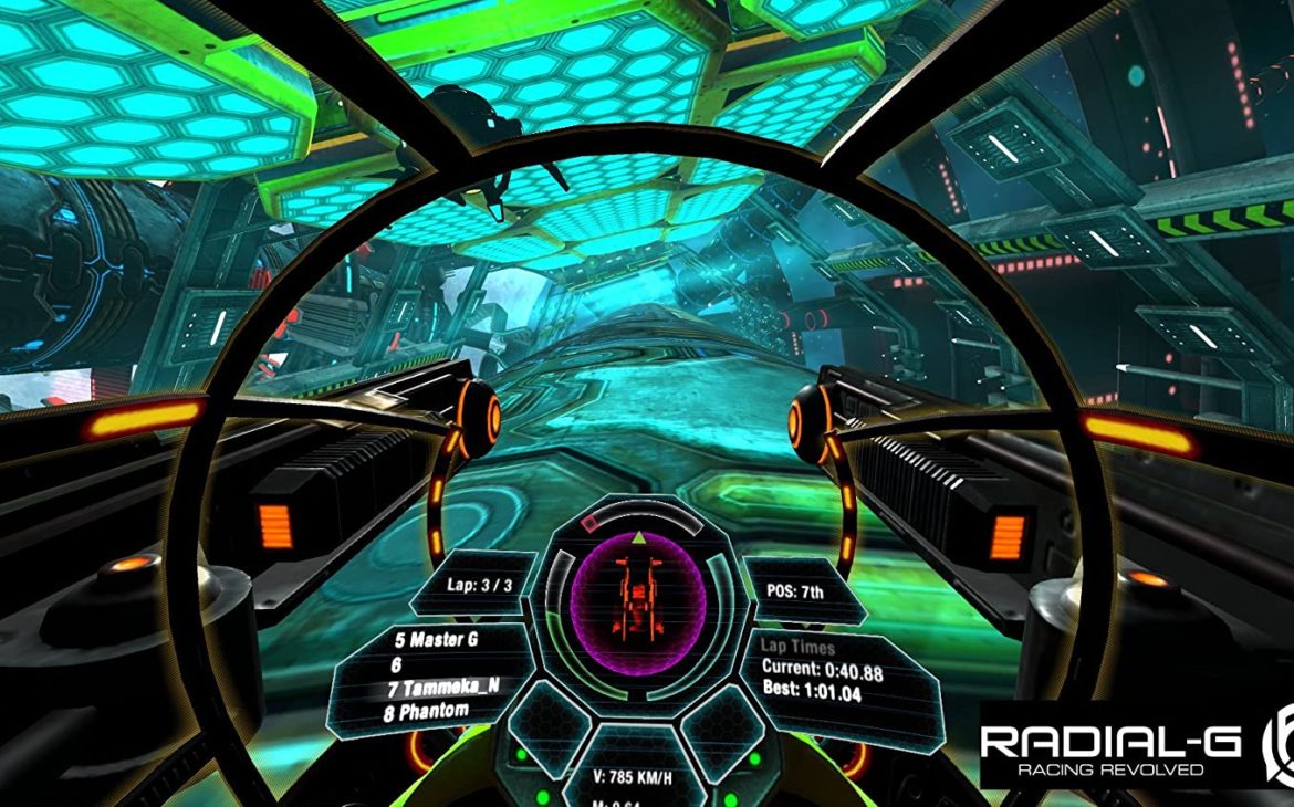 Radial-G in VR