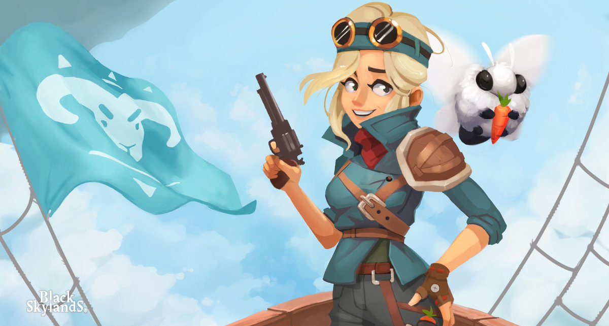 Tinybuild S Black Skylands Flies Onto Early Access On June 11th Finger Guns