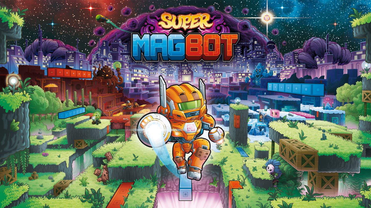 Super Magbot Launches on Switch & PC In June