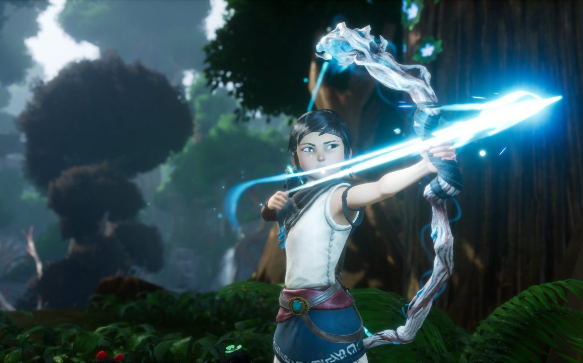 Kena: Bridge of Spirits on PS5 Launches in Two Seconds