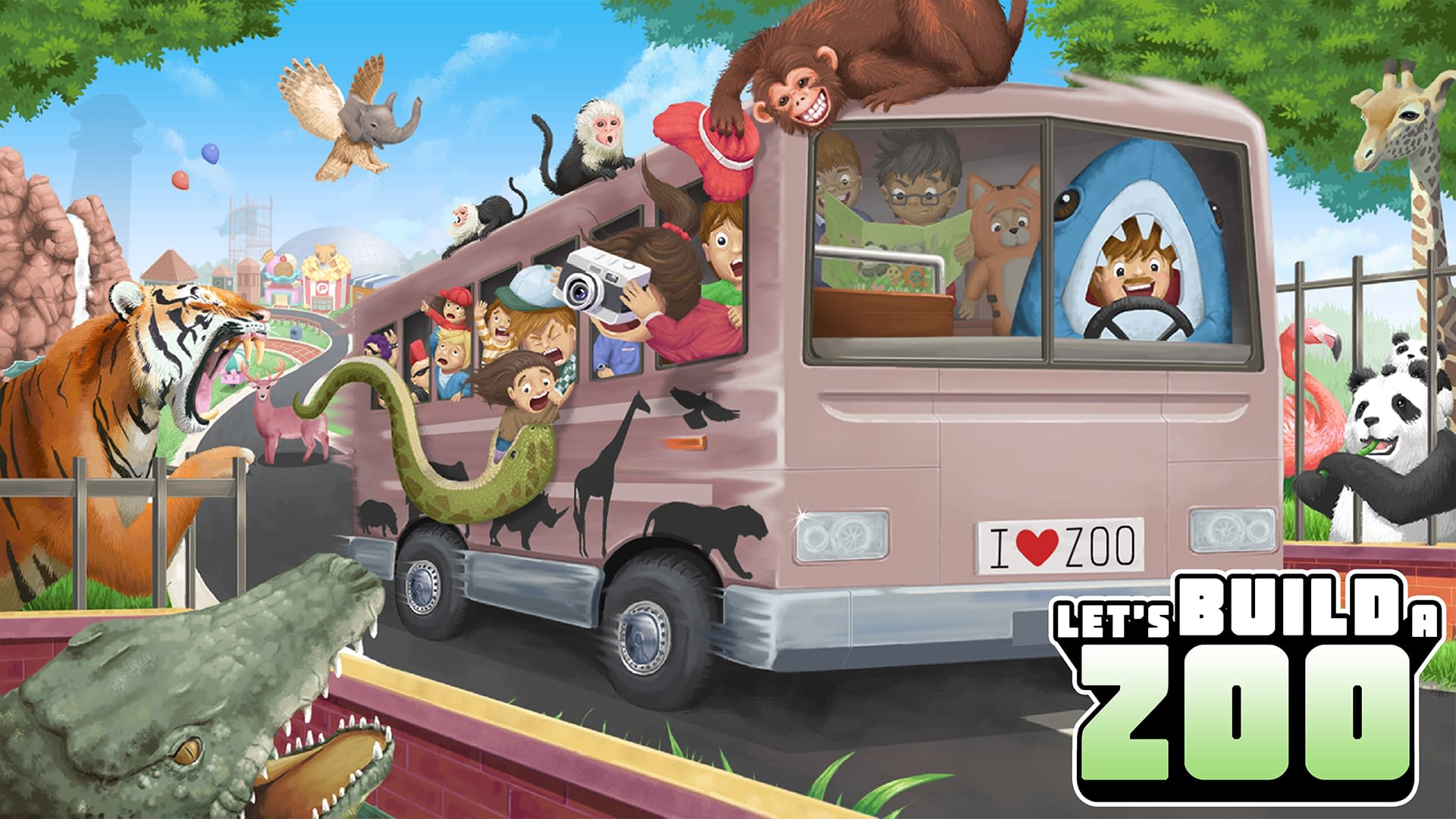 Let's Build a Zoo is a cute zoo tycoon where you can splice up