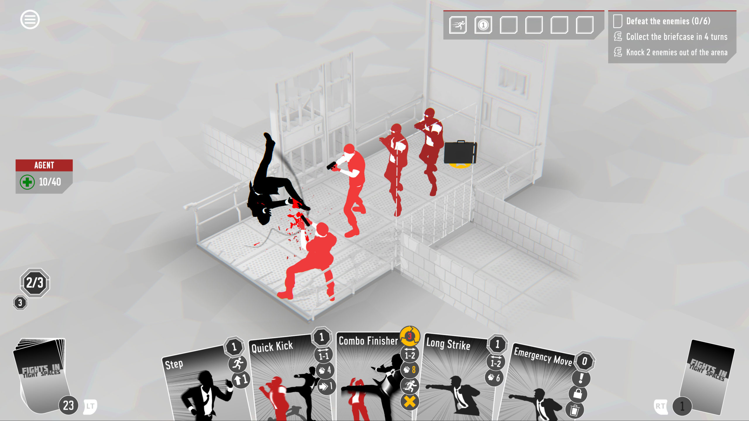 Fights In Tight SPaces Review Finger Guns