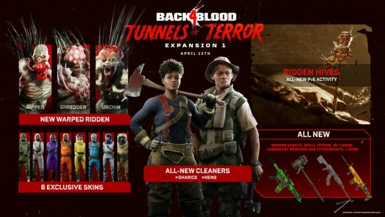 Back 4 Blood Expansion 3: Rivers of Blood Review (PS5) - Heading Upstream, At Last - Finger Guns