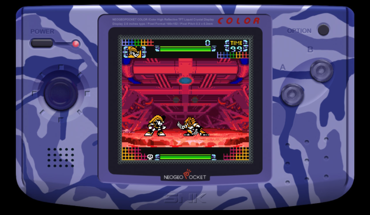 A screenshot of Mega Man Battle & Fighters.