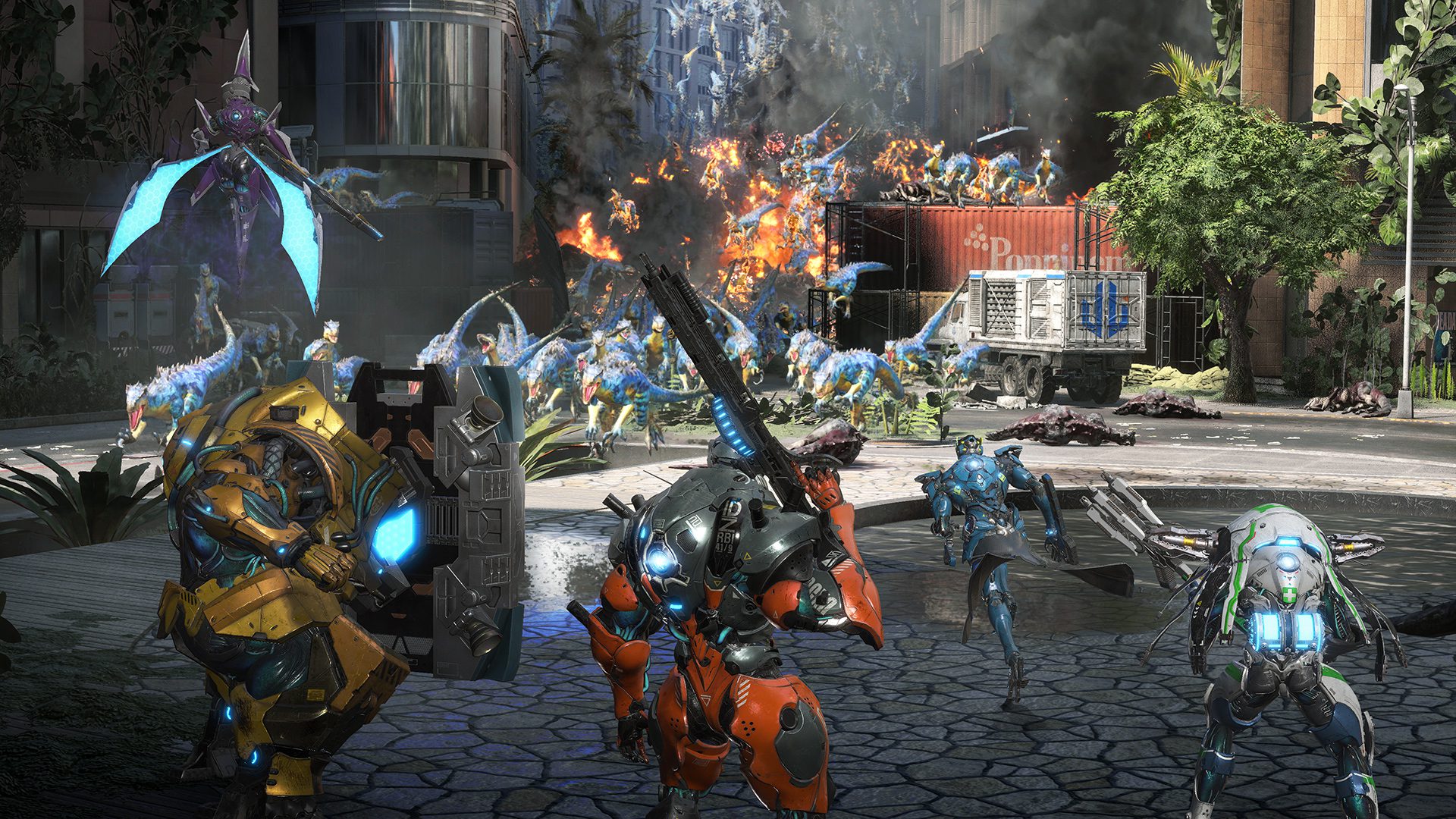 Exoprimal preview - Capcom's multiplayer dino-shooter is bizarre