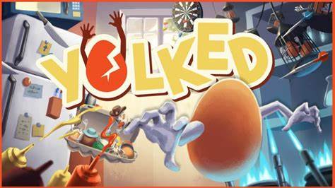 VIRAMOS UM OVO nesse MALUCO Jogo YOLKED - The Egg Game #Yolked 