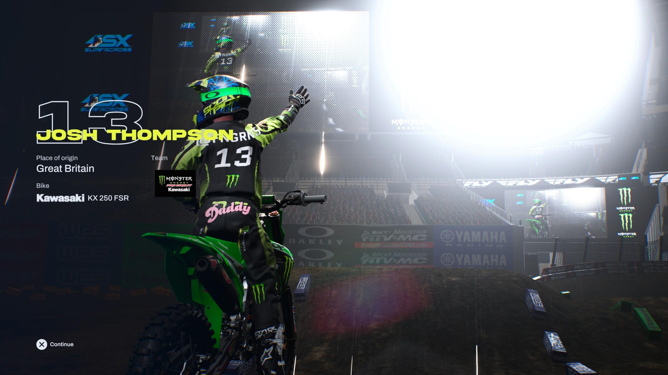 Huge ramp jump on Supercross 6 👀, Game: Monster Energy Supercross 6 , supercross 6