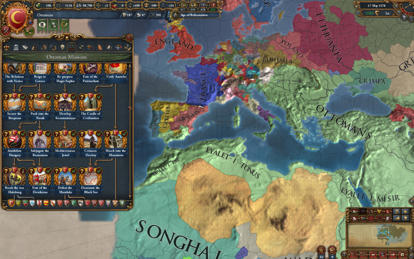 Europa Universalis IV：Domination Review 3