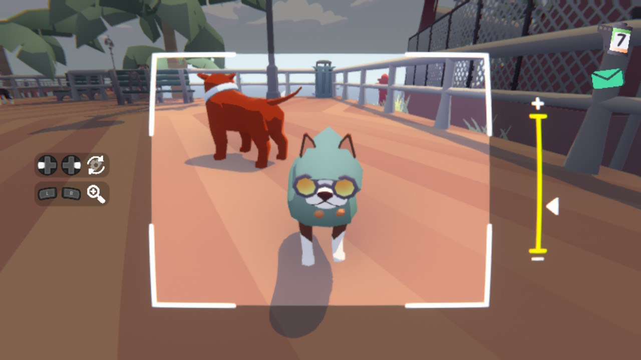 Nintendo Switch game Pupperazzi is all about taking photos of dogs