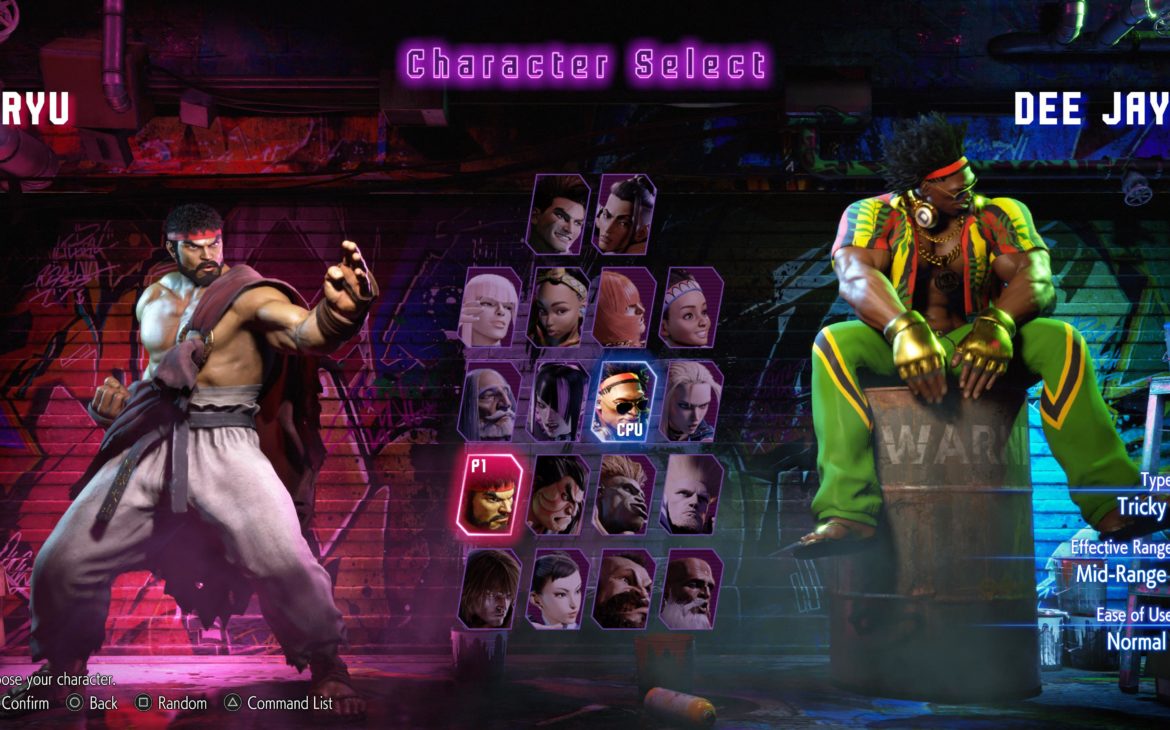 Our favourite Street Fighter characters