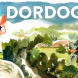 Dordogne Feature Image with Mimi on a cliff