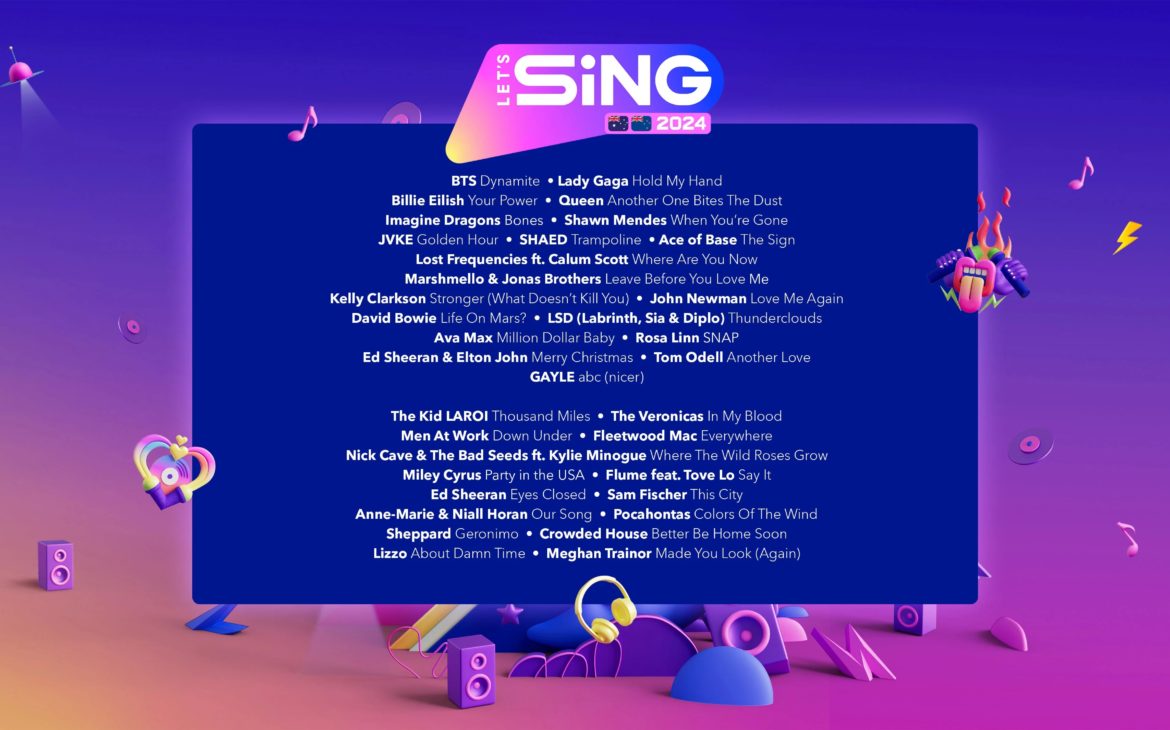 Let's Sing 2022 - Sony PlayStation 5 - Musikk