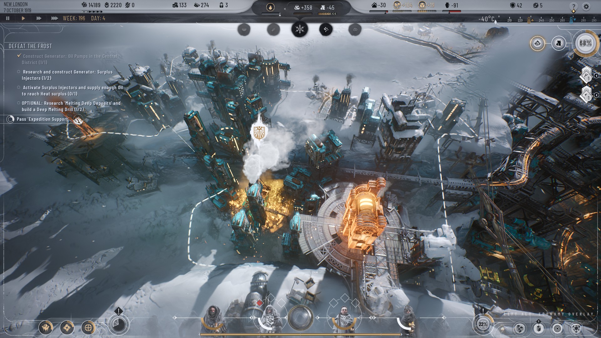 Frostpunk 2 review. 