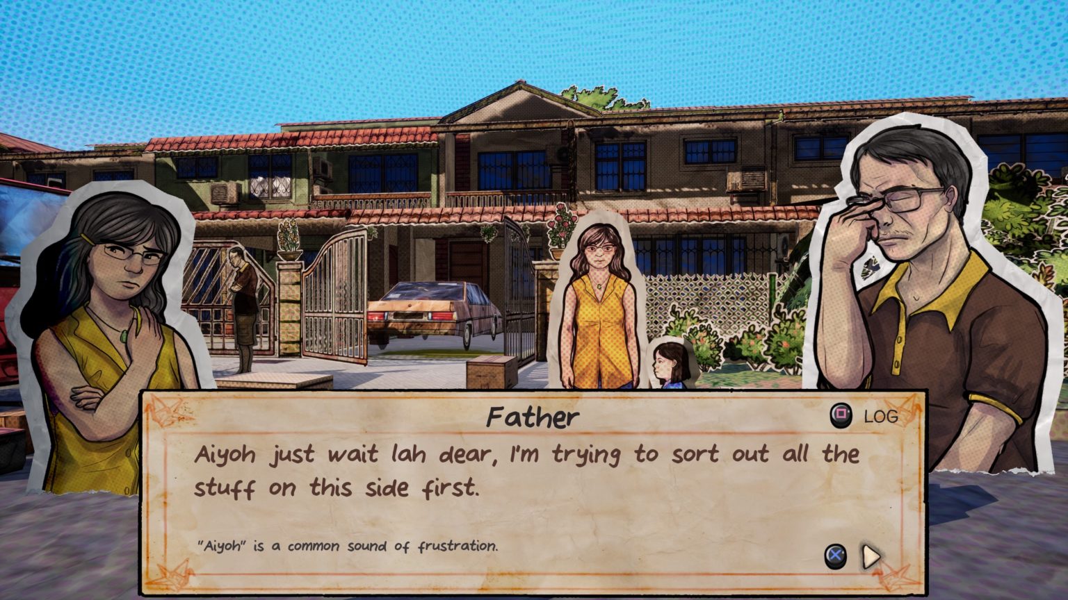 Paper Ghost Stories Third Eye Open Review (PS5) The Other Two Closed